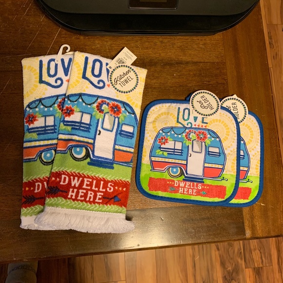 Other - Kitchen Towels and Potholders